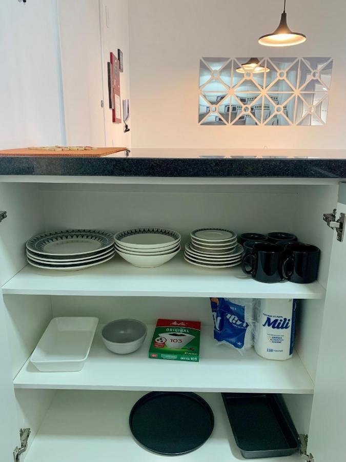 707 - Apartamento 1 quarto, todo decorado e com utensilios de cozinha em excelente localização no Bigorrilho Curitiba Exterior foto
